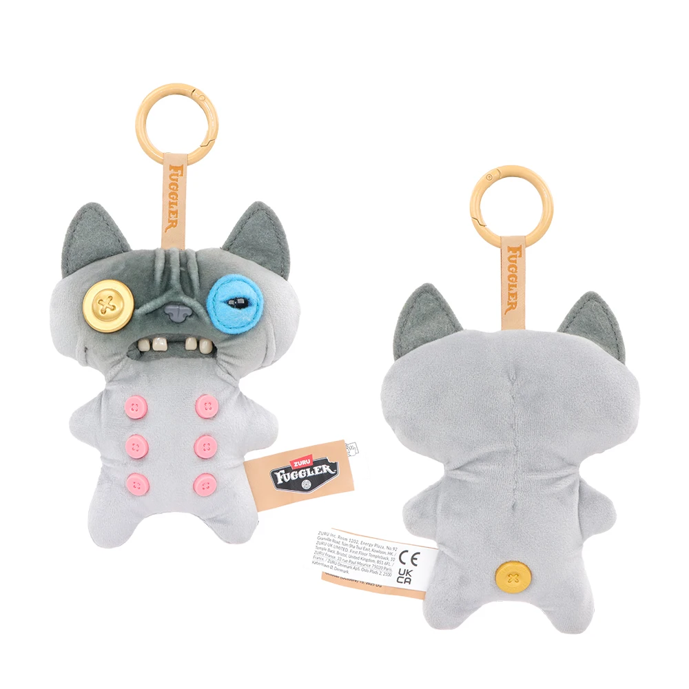 

FUGG ALLEY CATS Plush Pendant Toys Fuggler Original Hairless Cat Siamese Cat Orange kitten Teeth Monster Peluche Dolls Gift
