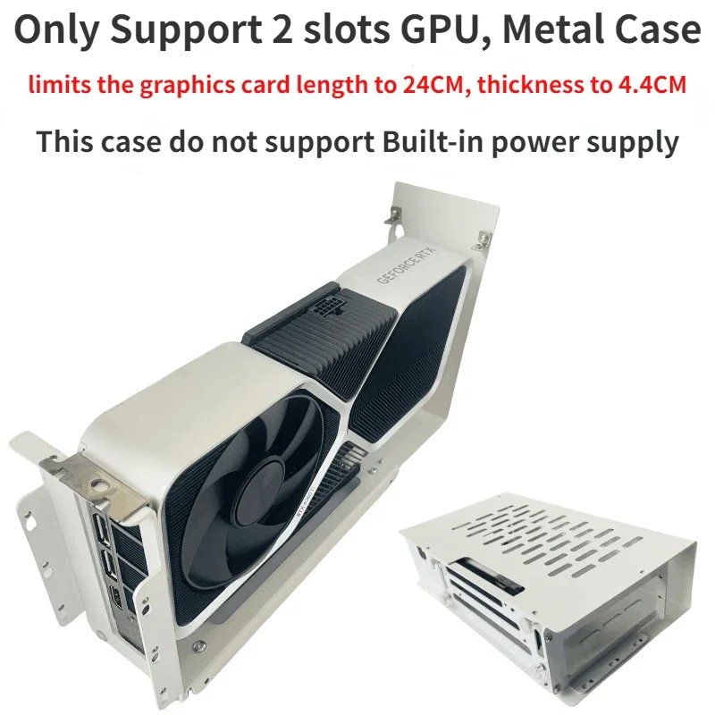 ADT-Link PCIE 4.0 X4 Gen4 SFF8611 Oculink / M.2 NVMe الكمبيوتر المحمول eGPU حافظة معدنية بطاقة الرسومات الخارجية GPU Dock ATX GDP محول #3