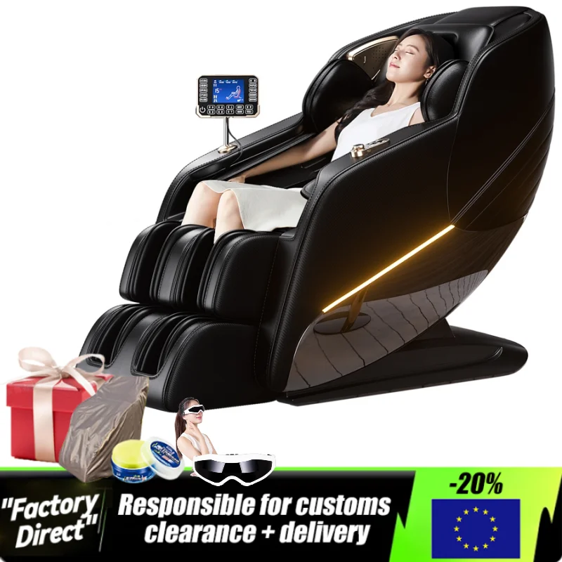 

10 Years Warranty Luxury Smart Full-Body Zero-Gravity Shiatsu Massage Chair Airbag Surround Bluetooth Audio Sofa Advanced