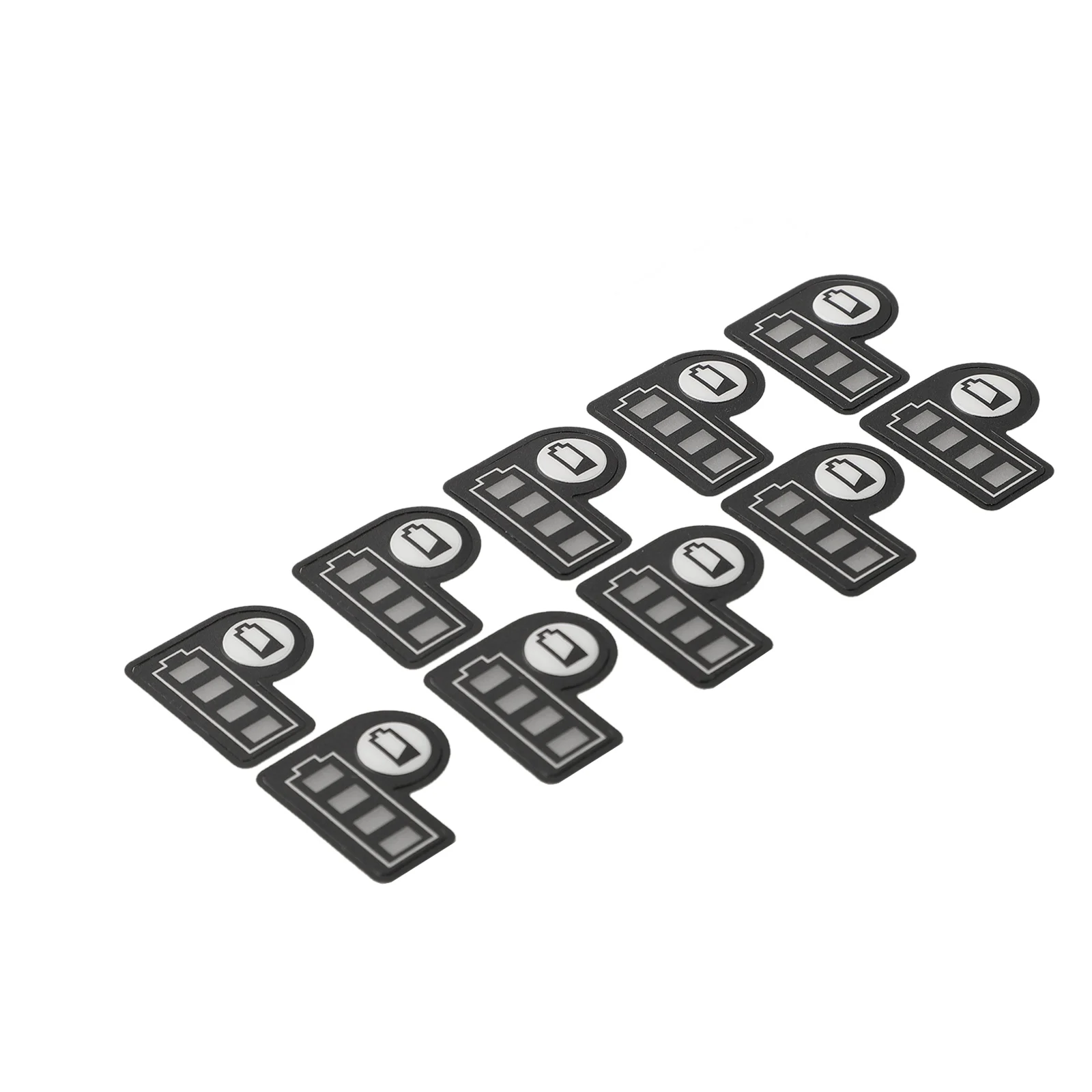 Battery Level Indicator Label 10 PCS Battery Capacity Light Sticker Button Decal For BL1830 BL1430 18V Lithium Battery