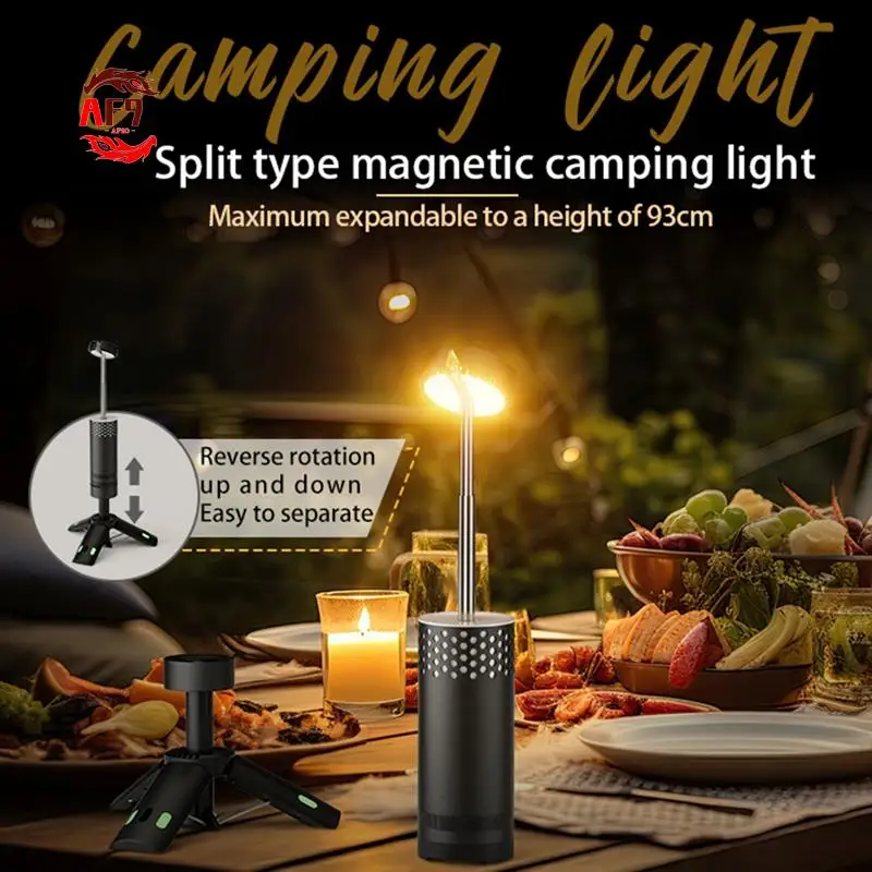 

AF90-Outdoor Camping Light,Telescopic 10000Mah Rechargeable Camping Tent Lamp For Outdoor, Work Light ,Emergency,Car Repair