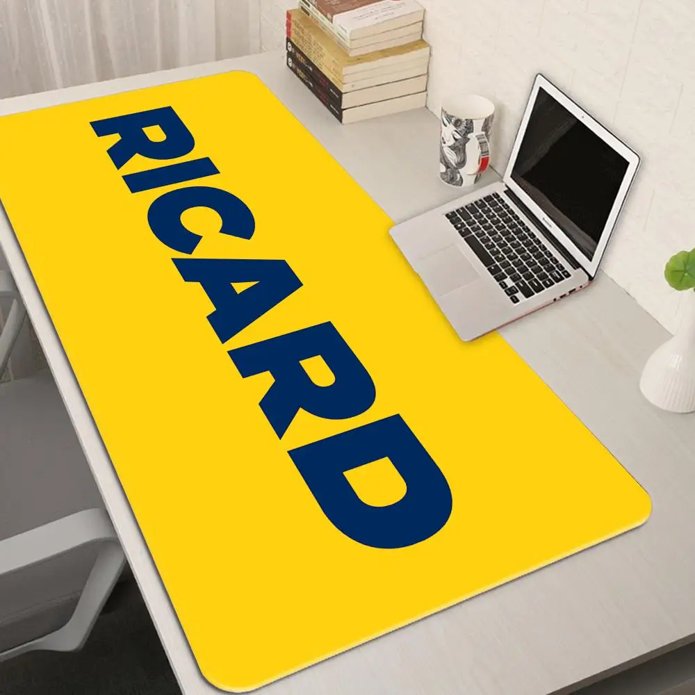 Xxl tappetino per Mouse tappetino da scrivania tappetini da gioco Mause Pad R-ricard Big Mousepad Deskmat accessori per ufficio tappetino per Mouse Gamer mousspad Mausepad