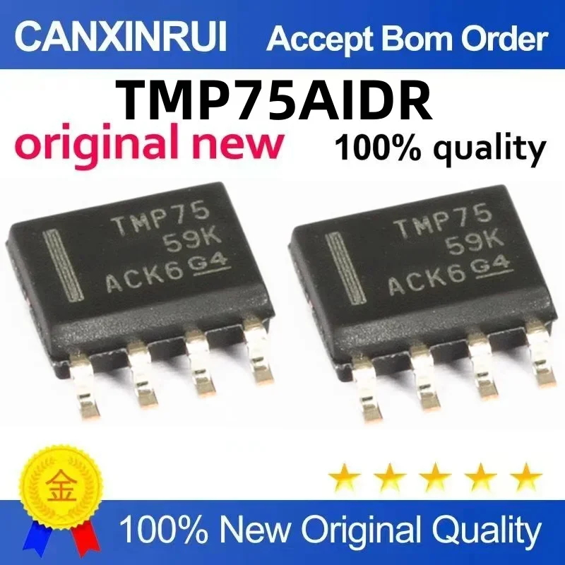 

(5-100 pieces)Brand new original TMP75AIDR TMP75 SOP8