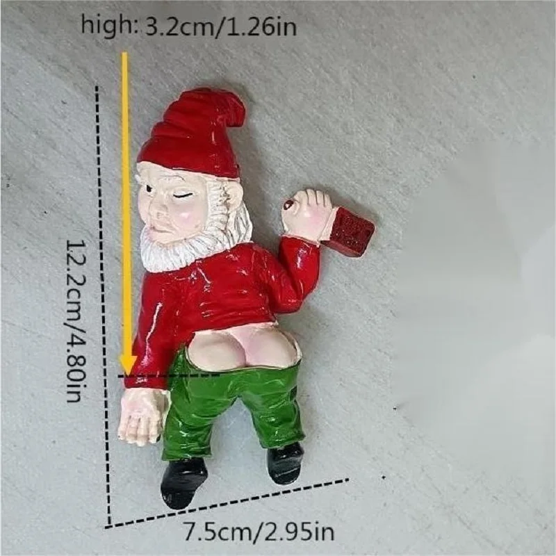 Creative Funny Drunk Gnome Dwarf Statue, Resin Crafts, Garden Decoration, Outdoor Decoration