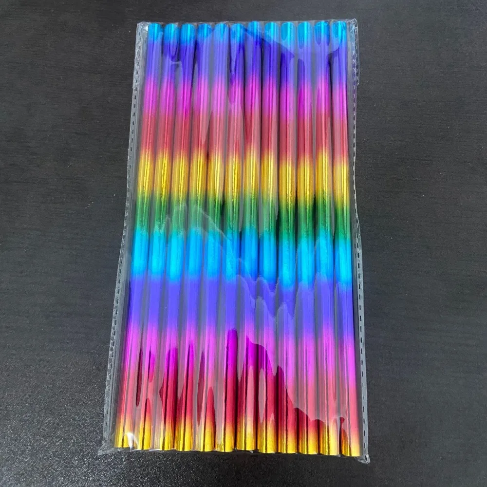 12Pcs Kawaii HB Rainbow Pencils Pencils Colorful Colored Pencil Set Graffiti Crayons Wooden Rainbow Colour Pencil Set Drawing