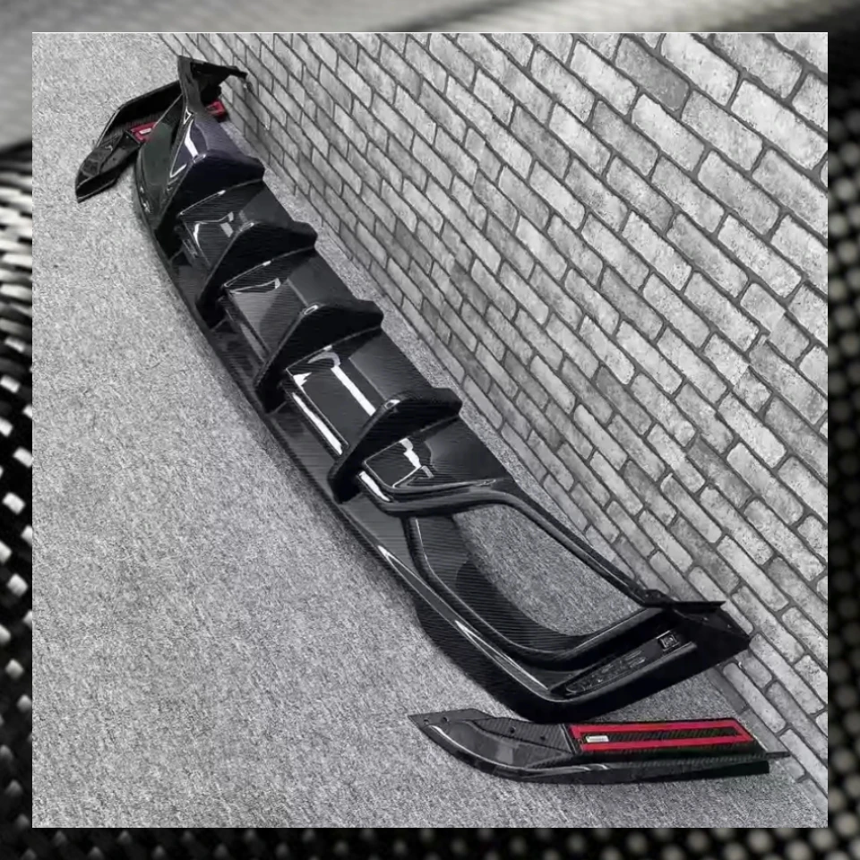 

Carbon Fiber Rear Lip for Audi RS6 RS7 Convert New Style Rear Bumper Lower Spoiler Car Accessories
