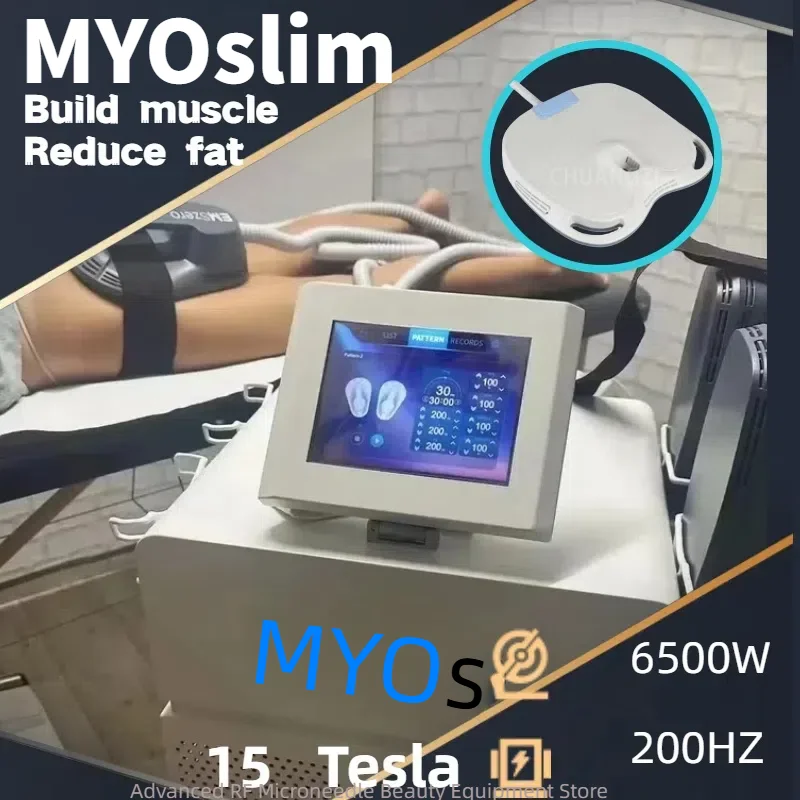 

Myoslim NEO RF HIEMT EMS Body Sculpt Machine Eletric Muscle Stimulator Muscle Massager Fat Burner Weight Loss Butt Lifter Shaper