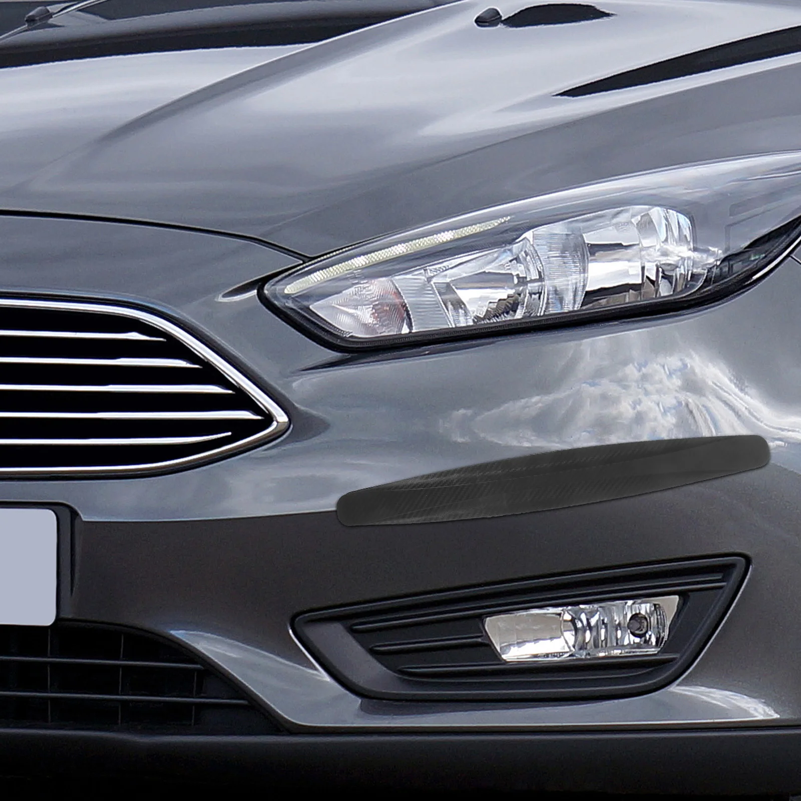 

Anti Collision Bumper Strips Car Front Rear Protector Toughness Workmanship Smooth Edges No Drilling Welding Bumper Guard