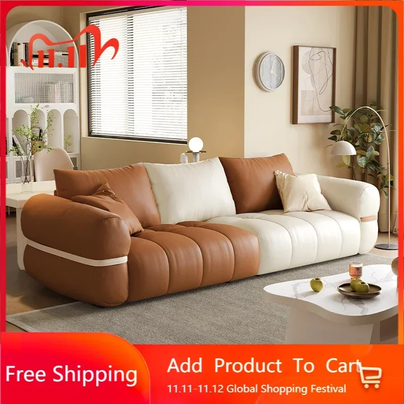 Minimalist Office Living Room Sofas Recliner Chaise Lounge FloorSofa Living Room Cloud Couch Muebles Para Hogar Furniture Set