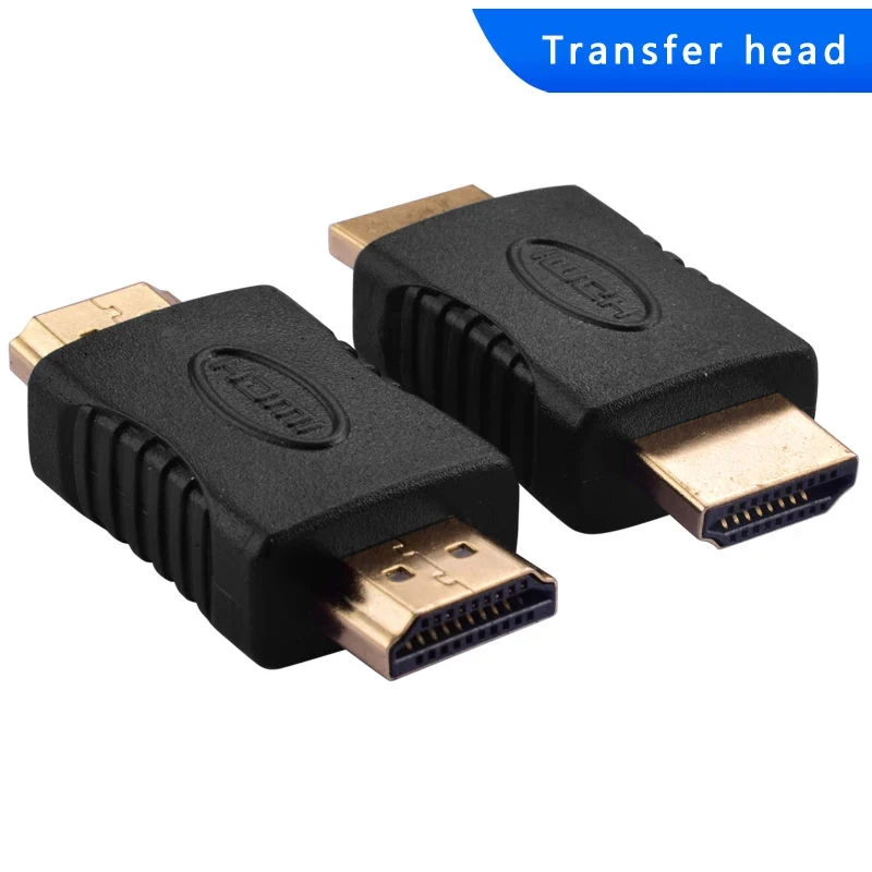 Mini HDMI-Compatible Male-Male Expansion Cable Adater Connector Inverter For HDTV PC Computer Notebook Projector Camera 4K Head