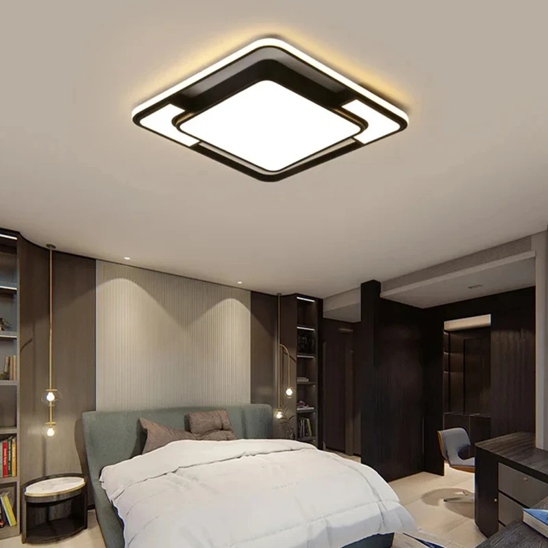 

AuroraRealm Modern LED Ceiling Light Creative Flush Mount Fixture for Living Room Bedroom Kitchen Hallway