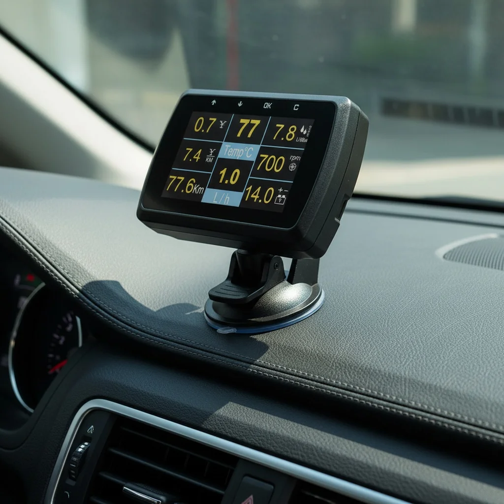 

New Car Meter A501 Head Up Display Intelligent OBD Driving Computer Fuel Consumption Speed HUD Instrument