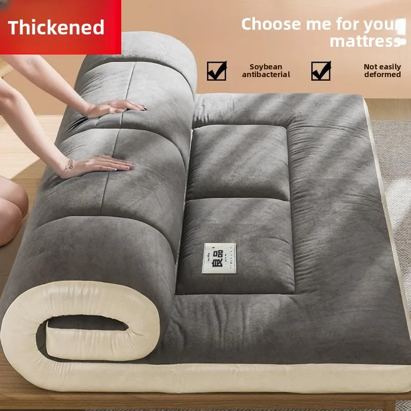 

Thickened Soft Mattress Tatami Pad for Rent Student Home Use Warm Bedding Quilt Dormitory Polyester Fiber Filling No Installa...
