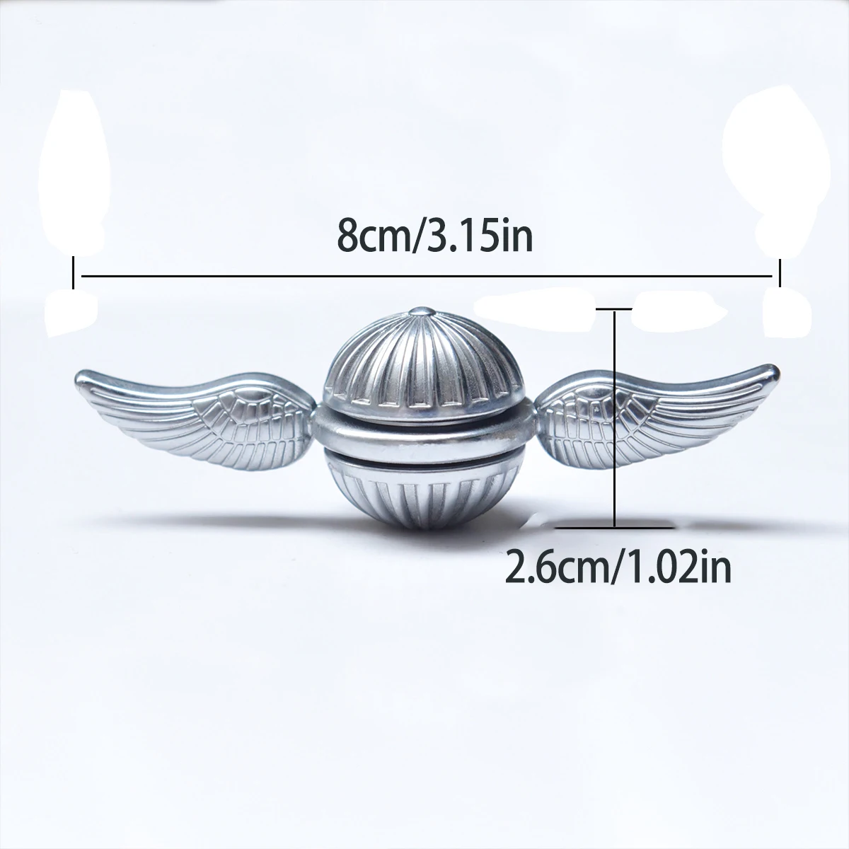 EDC Fidget Spinner Magic Power Orb Anxiety Toys Stress Relief Reducer Spin Fidgets Finger Spinners Toy Relief Anxiety for Adults
