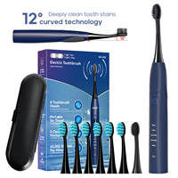 Seago Sonic Electric Toothbrush Two-engines Magnetic Core Oral Care Smart Adult Timer Brush Waterproof Brushes SG540