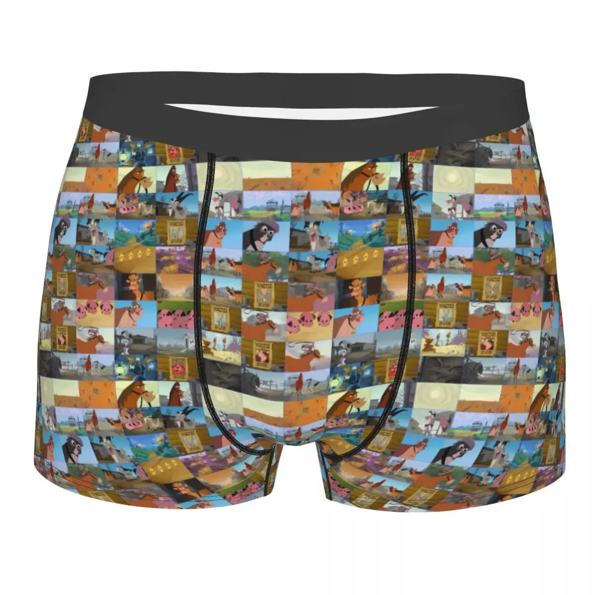 

Custom Novelty Classic Home On The Range Anime Boxers Shorts Panties Male Underpants Comfortable Anme Cartoon Briefs Underwear