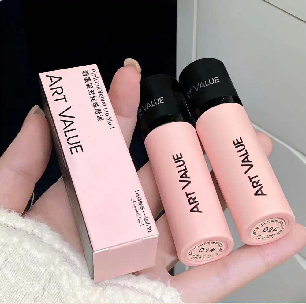 Art Value Velvet Lip Clay Sanfter Lipgloss, langanhaltender, matter Lippenstift, Make-up, Schönheit, Koreanisch