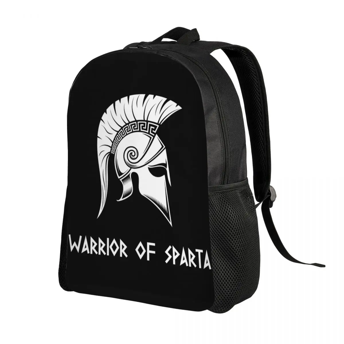 Customized Warrior Of Sparta Travel Backpack Women Men School Laptop Bookbag Spartan College Student Daypack Bags