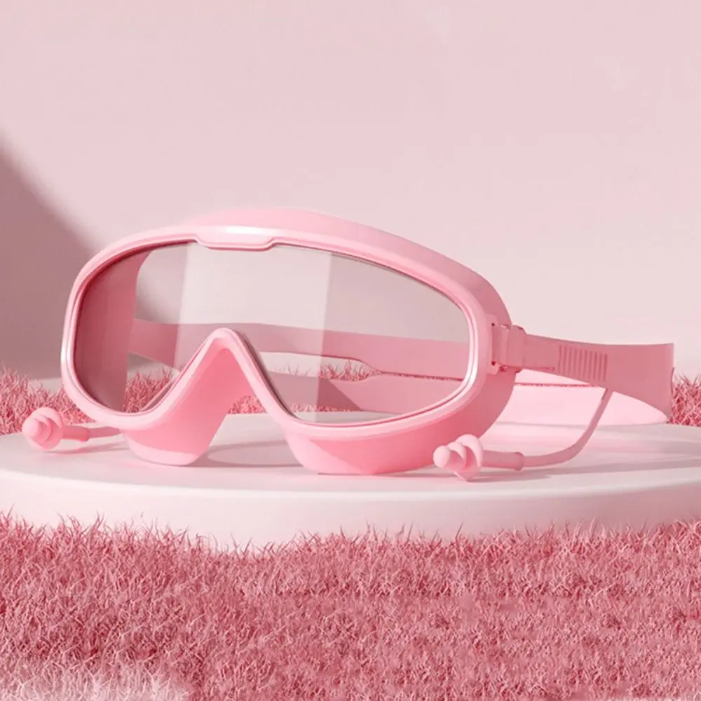 Lunettes de natation professionnelles réglables avec protection UV, lunettes d'entraînement de natation, lunettes de course dans l'eau en silicone HD, équipement de sport