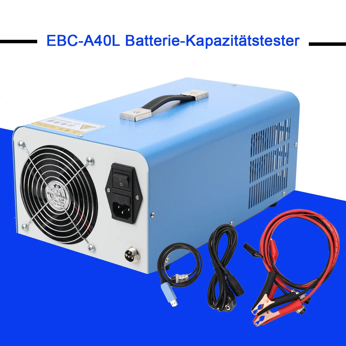 EBC-A40L Batteriekapazitätstester 5V 40A LiFePo4 LTO Lithium PC-Steuerung – Detail 3