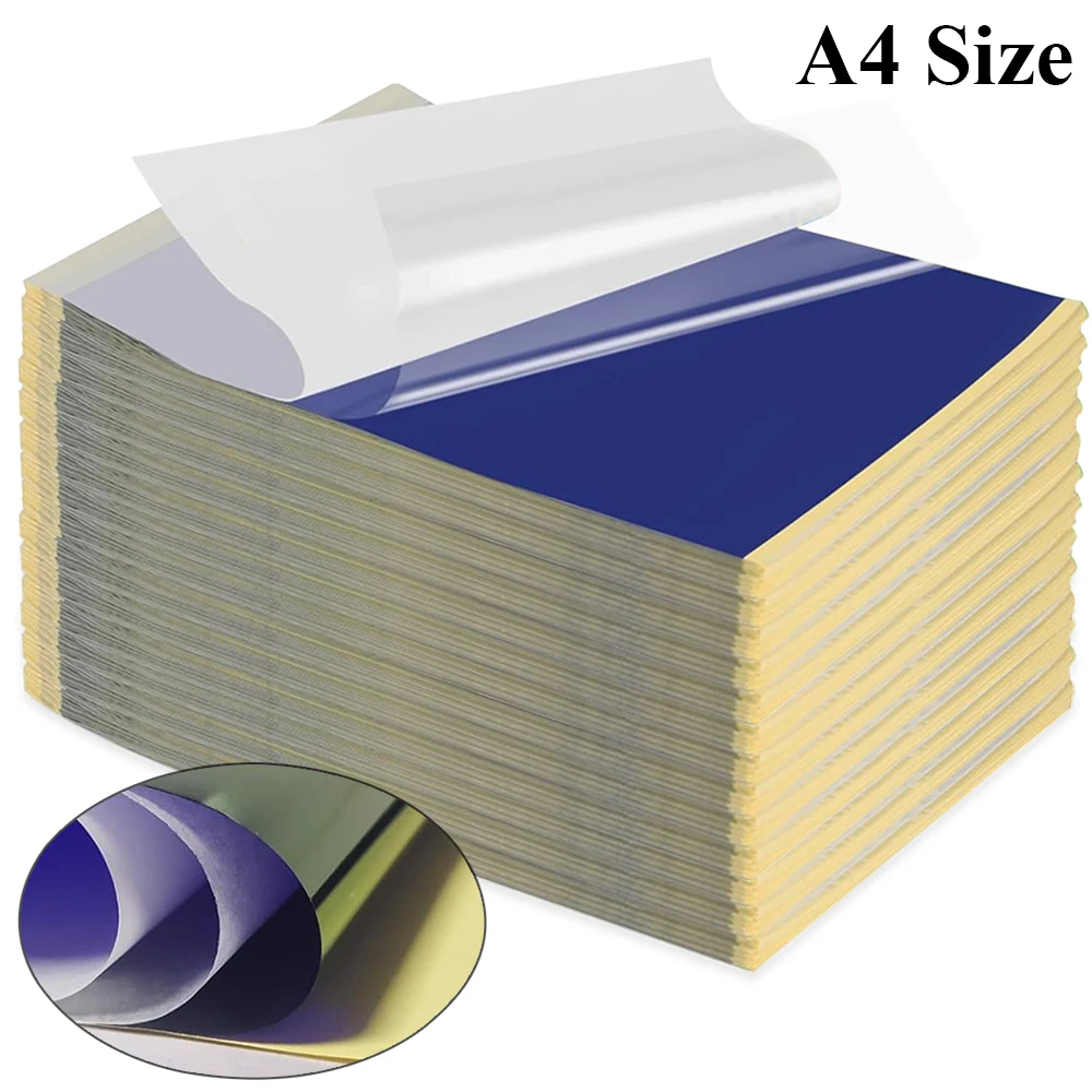 

5/10/30/50/100/150PCS Tattoo Transfer Paper A4 Size Thermal Stencil Paper Tracing Paper for Tattoo Transfer Printer Accessories