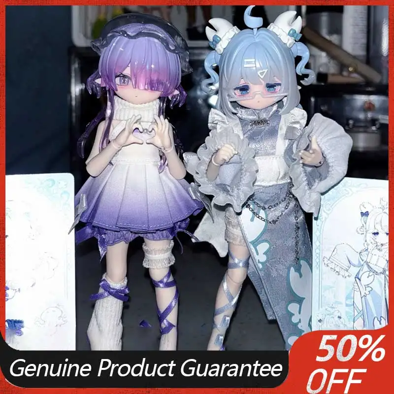 

Коллекционная шарнирная кукла BJD Come4free Mitian Ocean Gem Series 2, 8 дюймов, в комплекте с одеждой, в слепой коробке, для коллекционеров кукол