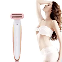 BXL-812 USB Rechargeable Women Electric Shaver For Facial Body Hair Trimmer Bikini Lady Hair Remover Legs Grooming Razor Wet Dry