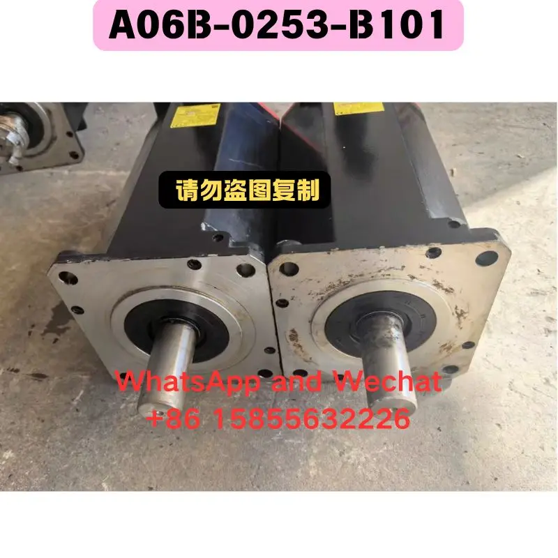 Used OEM disassembled parts electrical machinery A06B-0253-B101 Functional test OK Fast Shipping