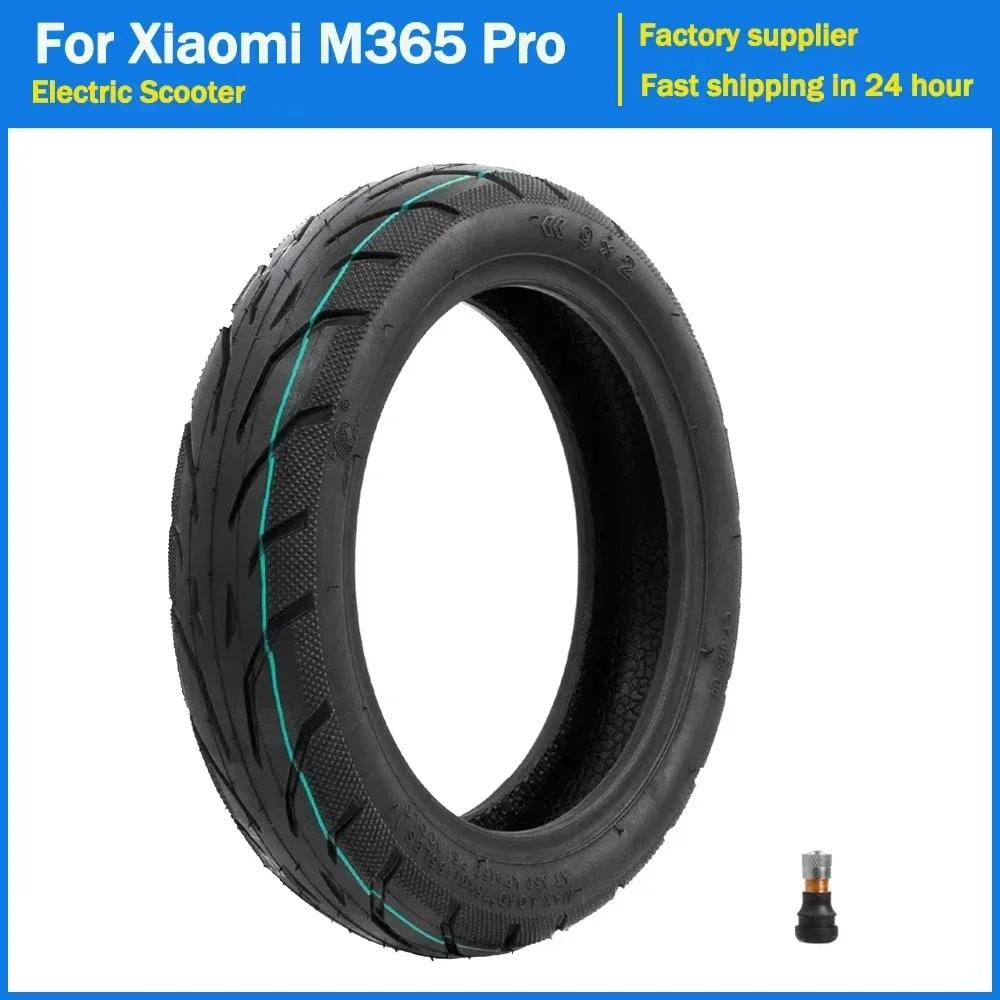 

9-дюймовая бескамерная шина для Xiaomi M365 Pro, шина для скейтборда, непневматический прочный электрический скутер, 9x2,0, резиновые вакуумные шины, детали