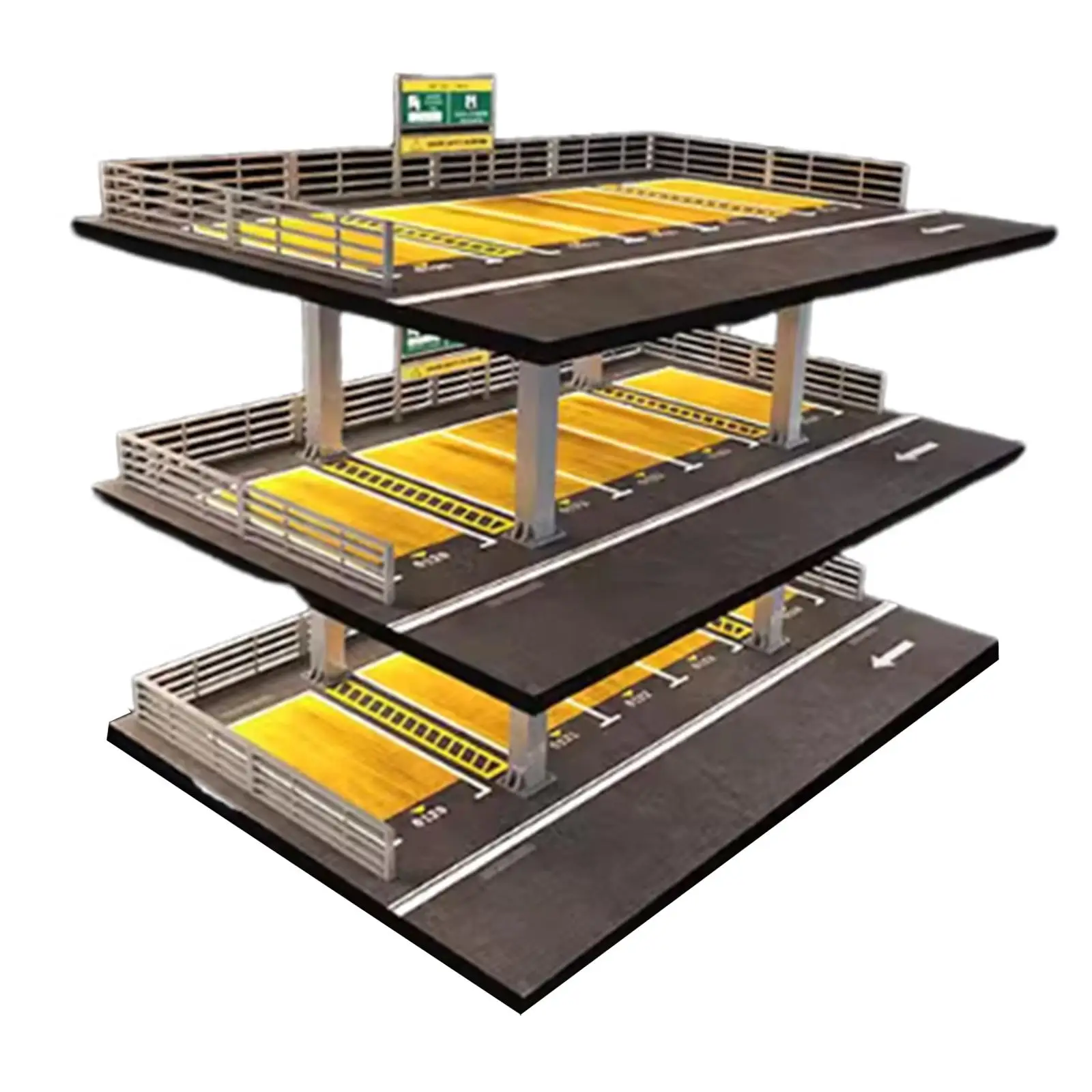 

1/64 Diecast Model Car Organizer for Model Collectors Mini Dolls Toy Cars