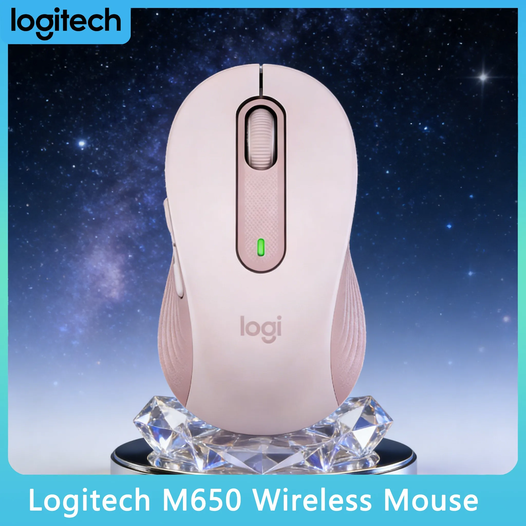 

Беспроводная Bluetooth-мышь Logitech M650/M650L, бесшумная офисная мышь