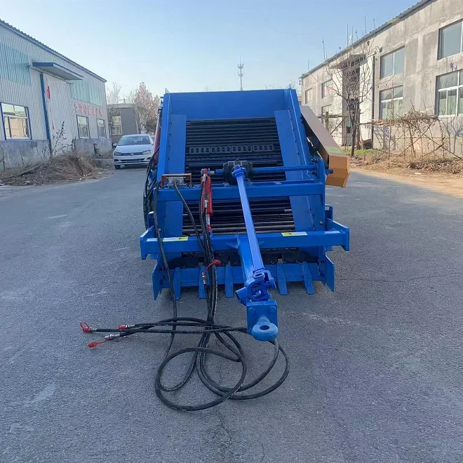 automatic Removing Stones from Soil  Rock Removal Machine Multi functional Farmland Soil Screening Stone Picker