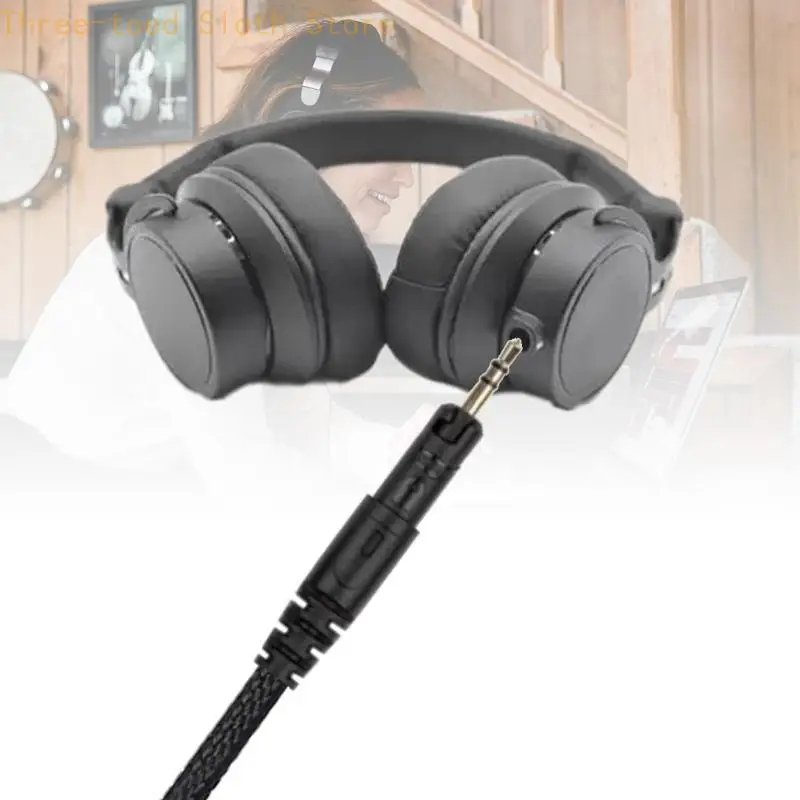 Ersatz-ATH-M50x-Kabel mit 6,35-mm-Adaptern für M40X/M50X/M60X/M70X-Kopfhörer E74A – Detail 9