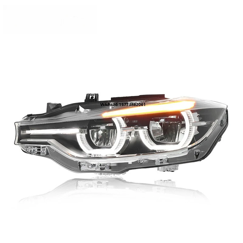

1 Unit for 13-18 3 Series F30 Headlight Assembly Modification, High-end LED Spoon Daytime Running Light F35