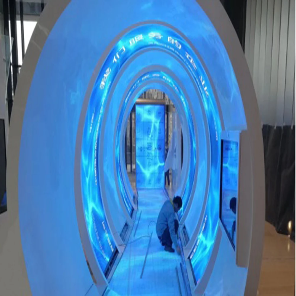 Ultra High Brightness 4K LED Display Screen Indoor Soft Module LED  Digital Screen for Advertising Hotel Church Bar Club.