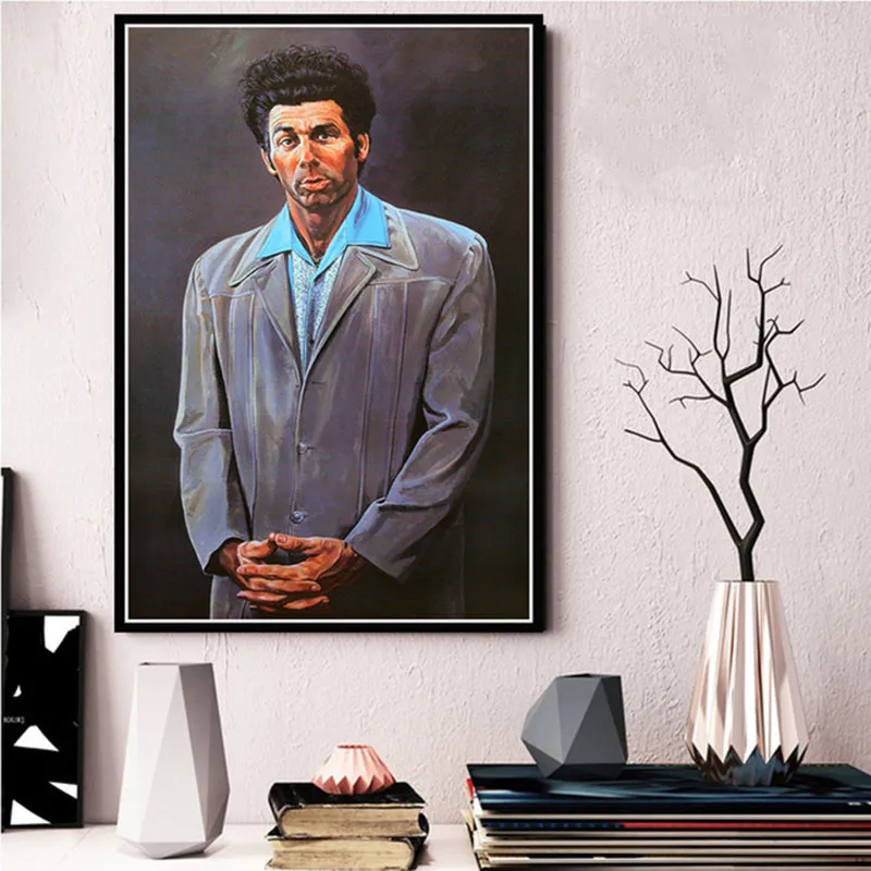 5D Diy Diamond Embroidery Diamond Painting Moasic Seinfeld Kramer Portrait Artwork  Picture Wall Art Home Decor