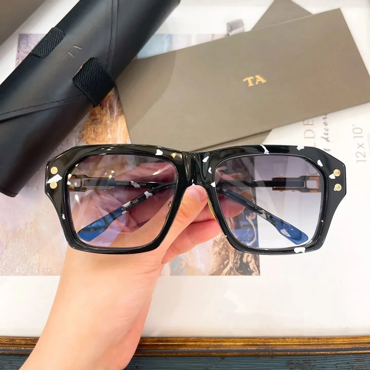 

Original Factory For DIYTA DT DTS417A With Brand Box Classic UV400 Driving Anti-Glare Luxury Design Trendy Men Women Sunglasses