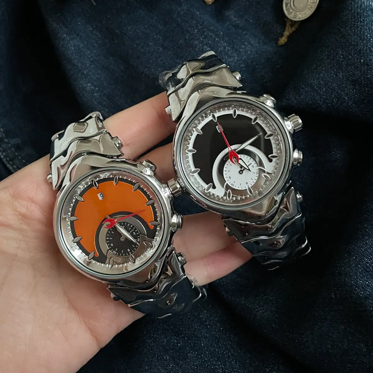 Y2K оригинальные часы мужские водонепроницаемые светящиеся модные часы