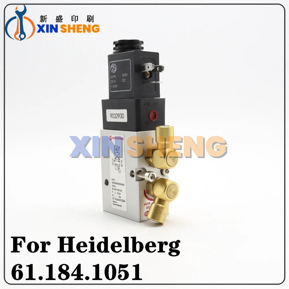 

Электромагнитный клапан с головкой и пластиковой головкой высшего качества 61.184.1051 для Гейдельберга