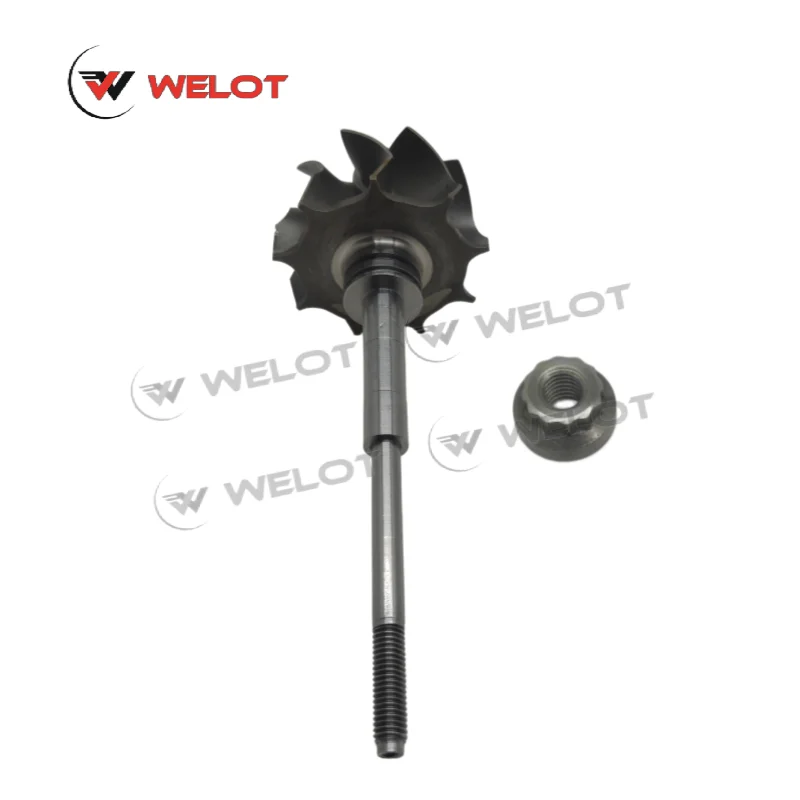 GT1749V Turbo Shaft & Wheel 716665 for Alfa-Romeo 156 1.9 JTD 103Kw 141HP M724.19 16Ventil 2003- 46793334 71783873 71785259