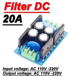 AC 110V 220V Power DC blocking Filter DC component Audio isolation transformer eliminates noise Overvoltage surge protection