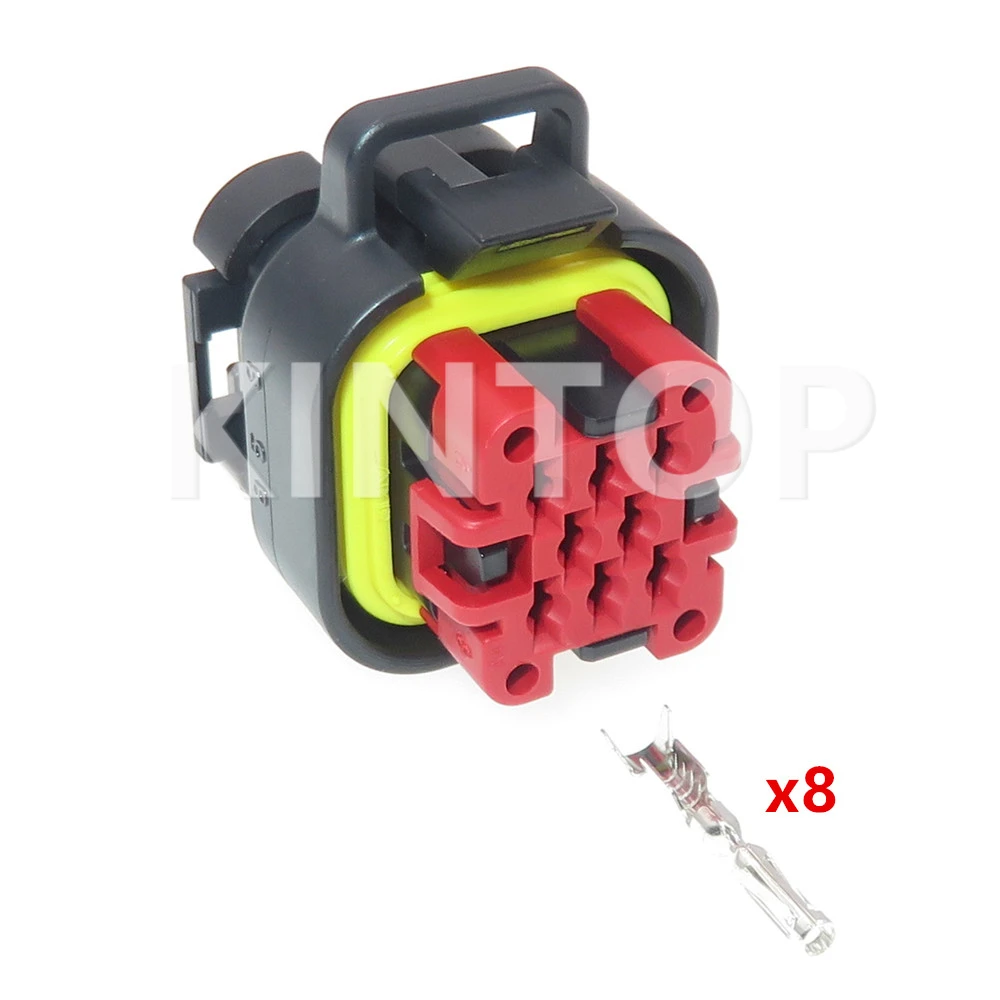 1 Set 8 Pins 776286-1 Auto Waterproof Wire Socket AC Assembly Automobile New Energy Controller ECU Connector 770520-1