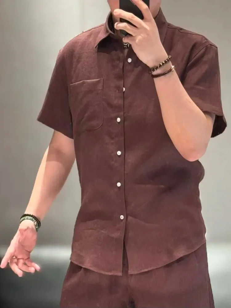 

Летний мужской комплект из шорт и футболки, двухсоставный набор, стильный, модный, высококачественный, удобный, повседневный спортивный костюм для молодежи.