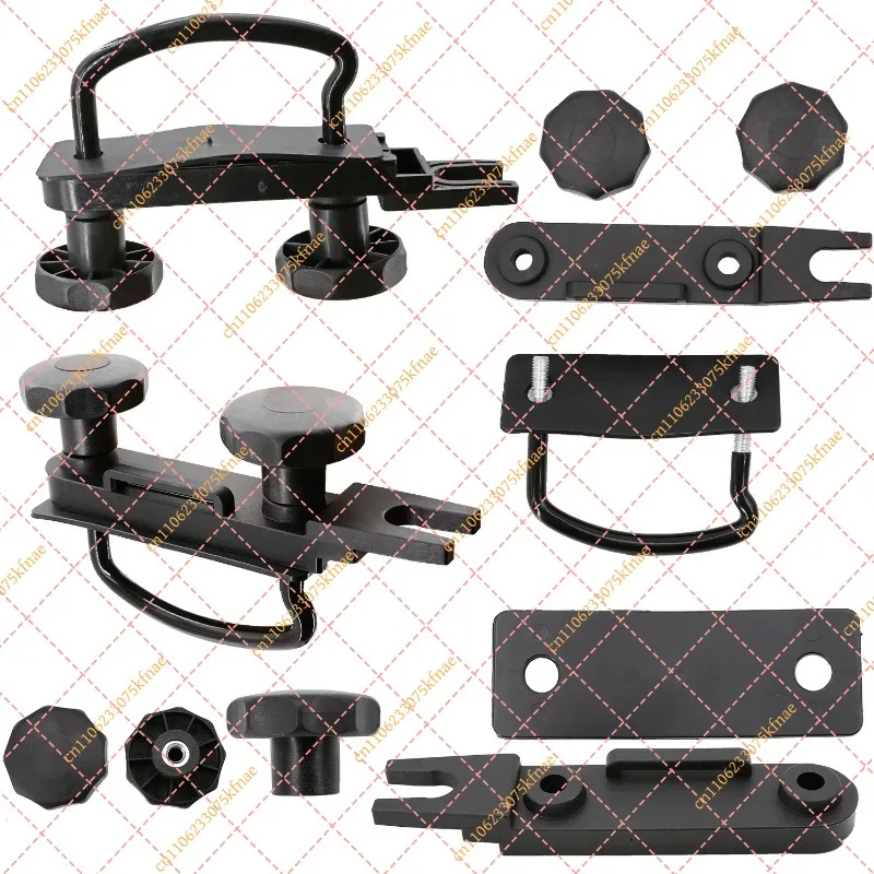 Metal U-Bolt Clamps Universal Mounting Fitting Kit for Car Van Roof Box Luggage Storage Accessories