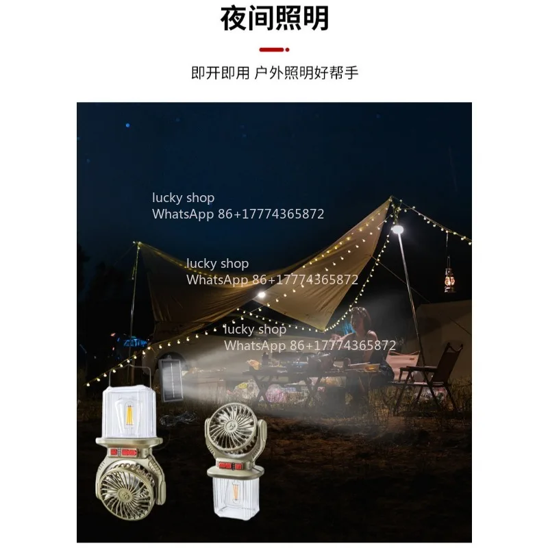 New Outdoor Lantern Dual Light Source Lighting Hook