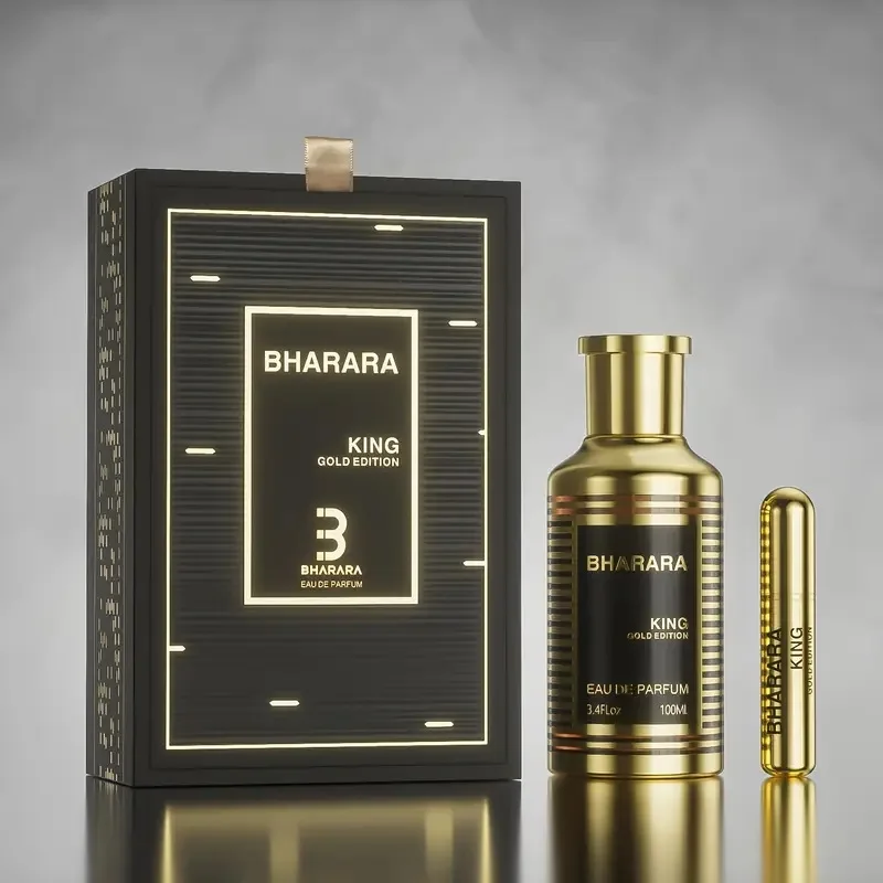 Colonia para hombre HARARA KING Golden EDITION: aroma de cítricos y coco de larga duración