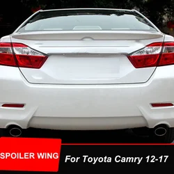 For Toyota Camry 2012 13 14 15 16 17 ABS High-Quality Black Trunk Lid Car Spoiler Wings Body Kit Exterior Accessories Parts