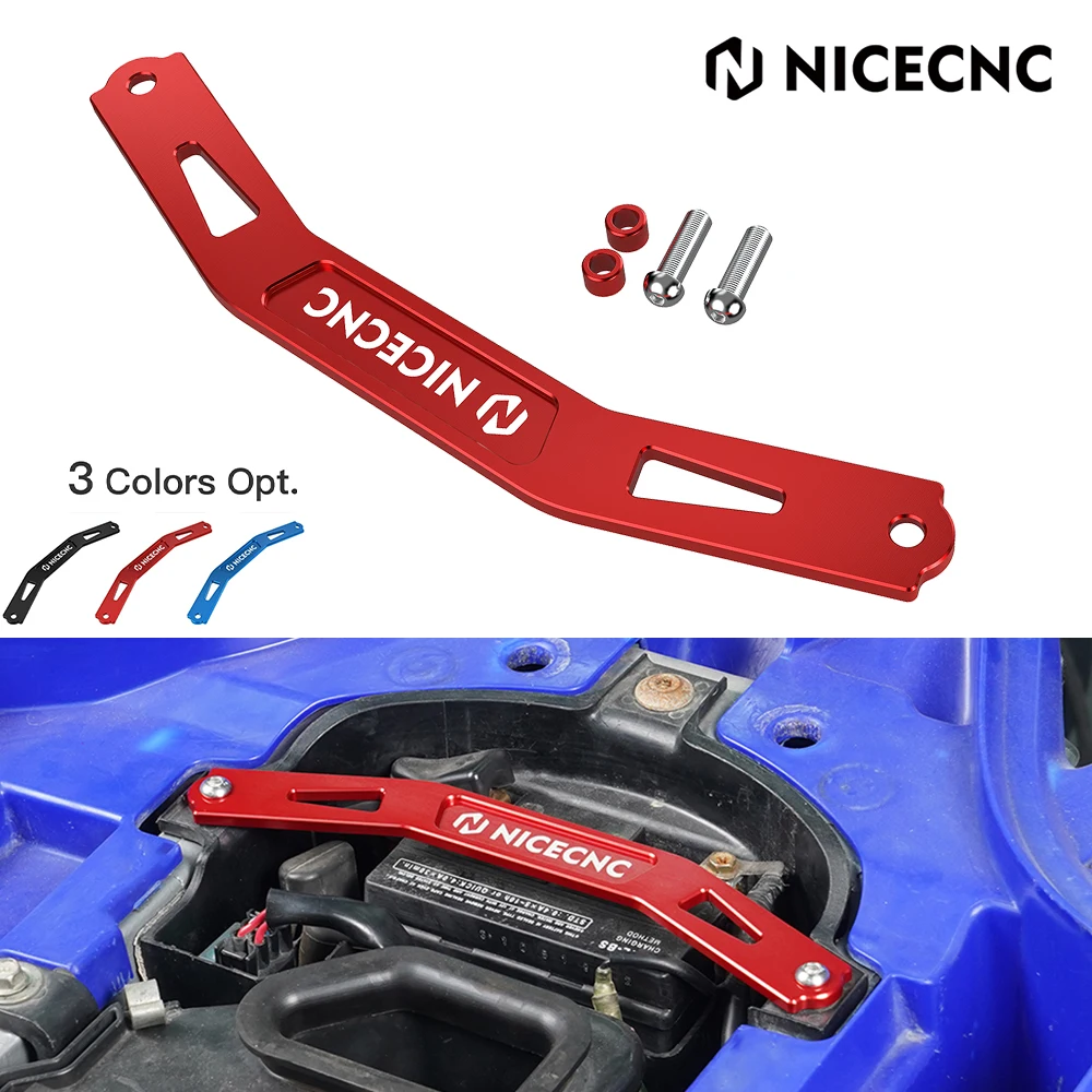 

NICECNC Battery Holder Bracket 450R YFZ ATV For Yamaha YFZ450R YFZ450RSE 2009-2023 YFZ450X 2010-2011 High Quality ATV Parts