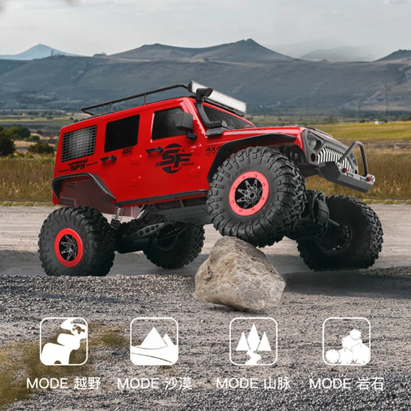 

Weili 104311 Remote Control Off-Road Rc Car 1:10 Scale Double Straight Bridge Four-Wheel Drive Electric Climbing Model Toy