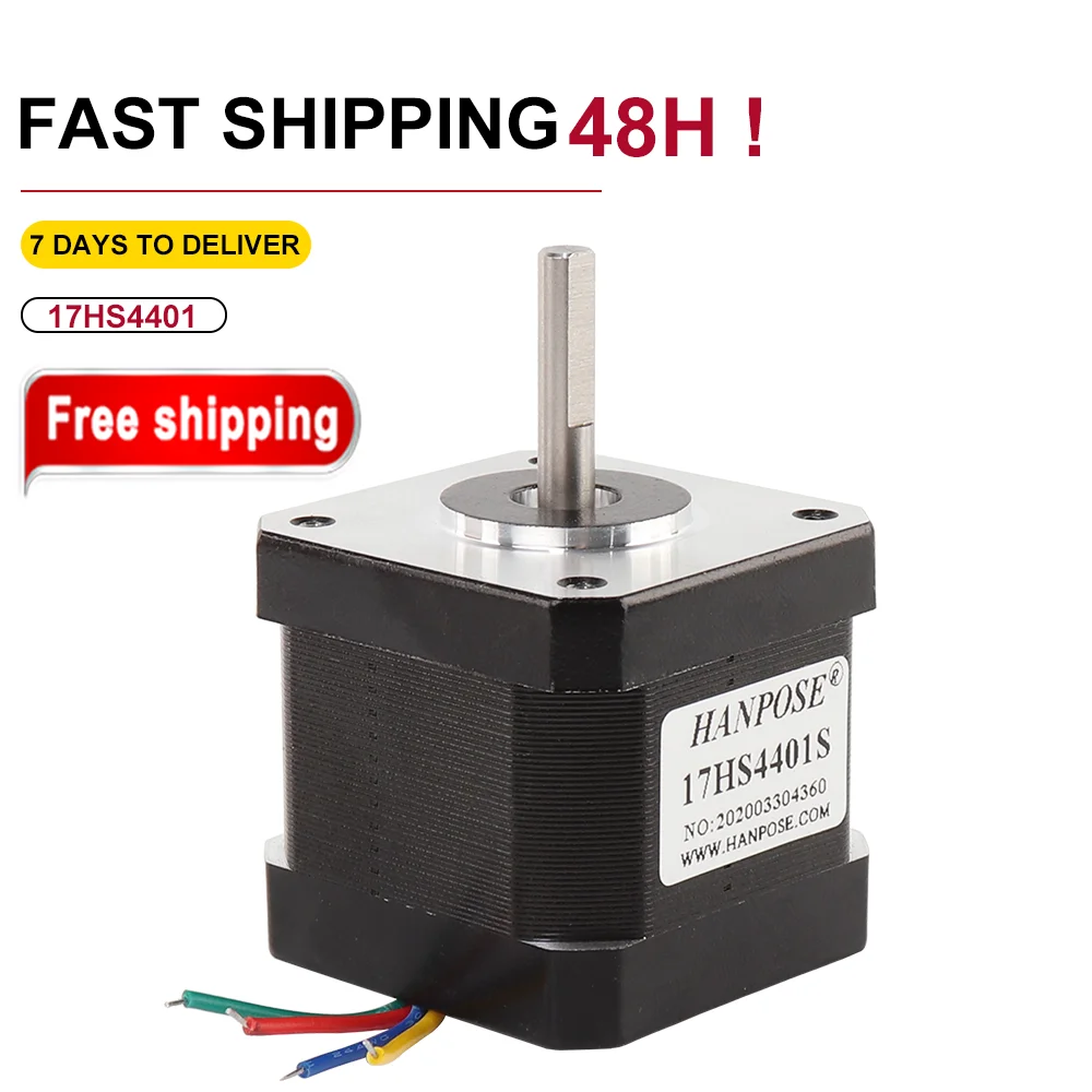 Nema17 Stepper Motor 40N.cm 1.5A 17HS4401S-CZ motor 40mm  4-lead  Outlet motor at the bottom of magnetic column